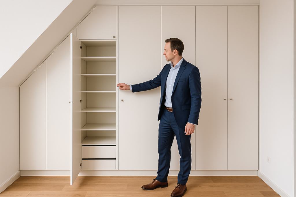 ** CABINET Schranksysteme AG – Maßgeschneiderte Lösungen für komplexe Raumsituationen